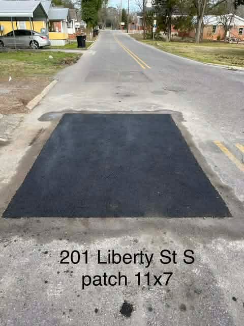 warren striping portfolio alabama paving contractor
